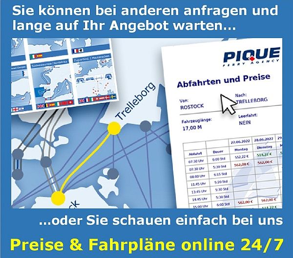 IHR FÄHRPARTNER FÜR GANZ EUROPA